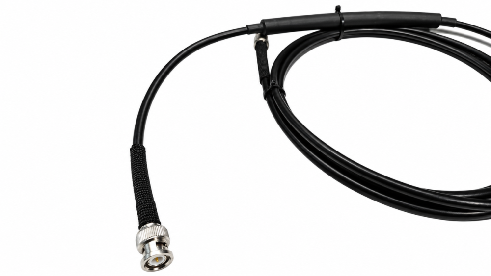 Lorenz RF Systems 3 Meter BNC-BNC LMR-240 Hochflexibel mit Mantelwellensperre Mix 31 (293 gr.)